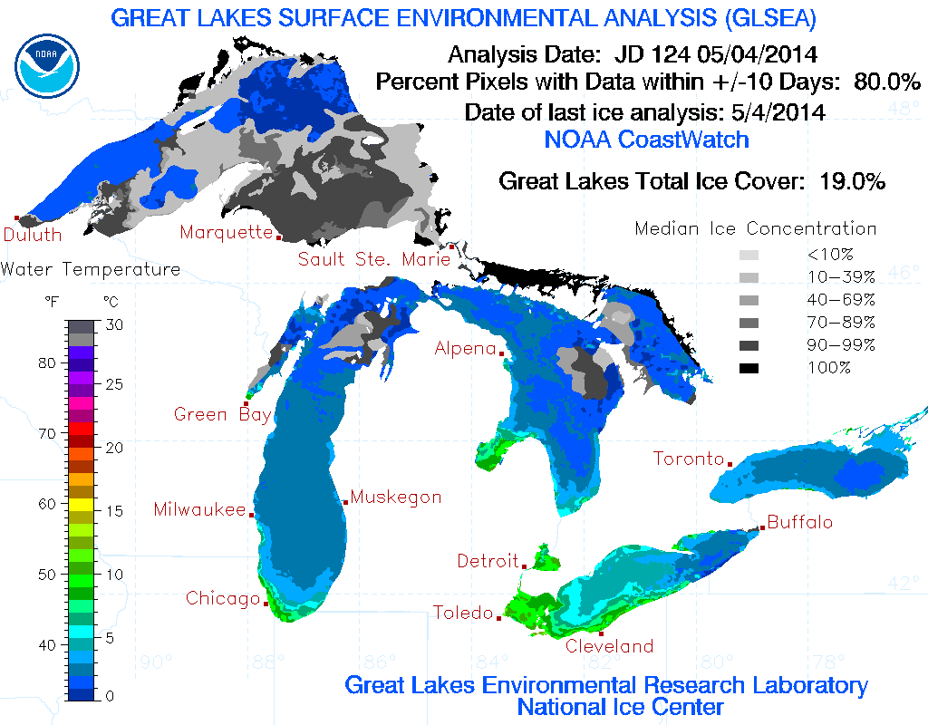 Ice ‘As Far As The Eye Can See’ On Lake Superior With Snow For Some, 100s For Others!