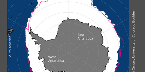 September 2020 Had Greatest Antarctic Sea Ice Concentration Than Any September Between 1979-1999